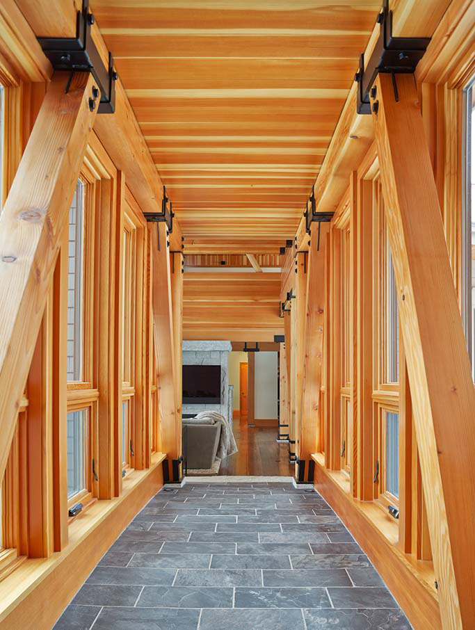 Modern Timber Frame Design Custom Timber Frames