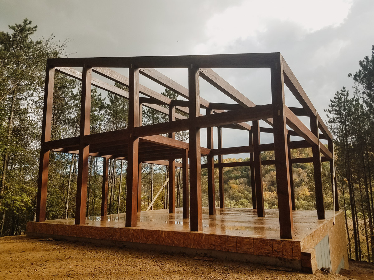 custom timber frame