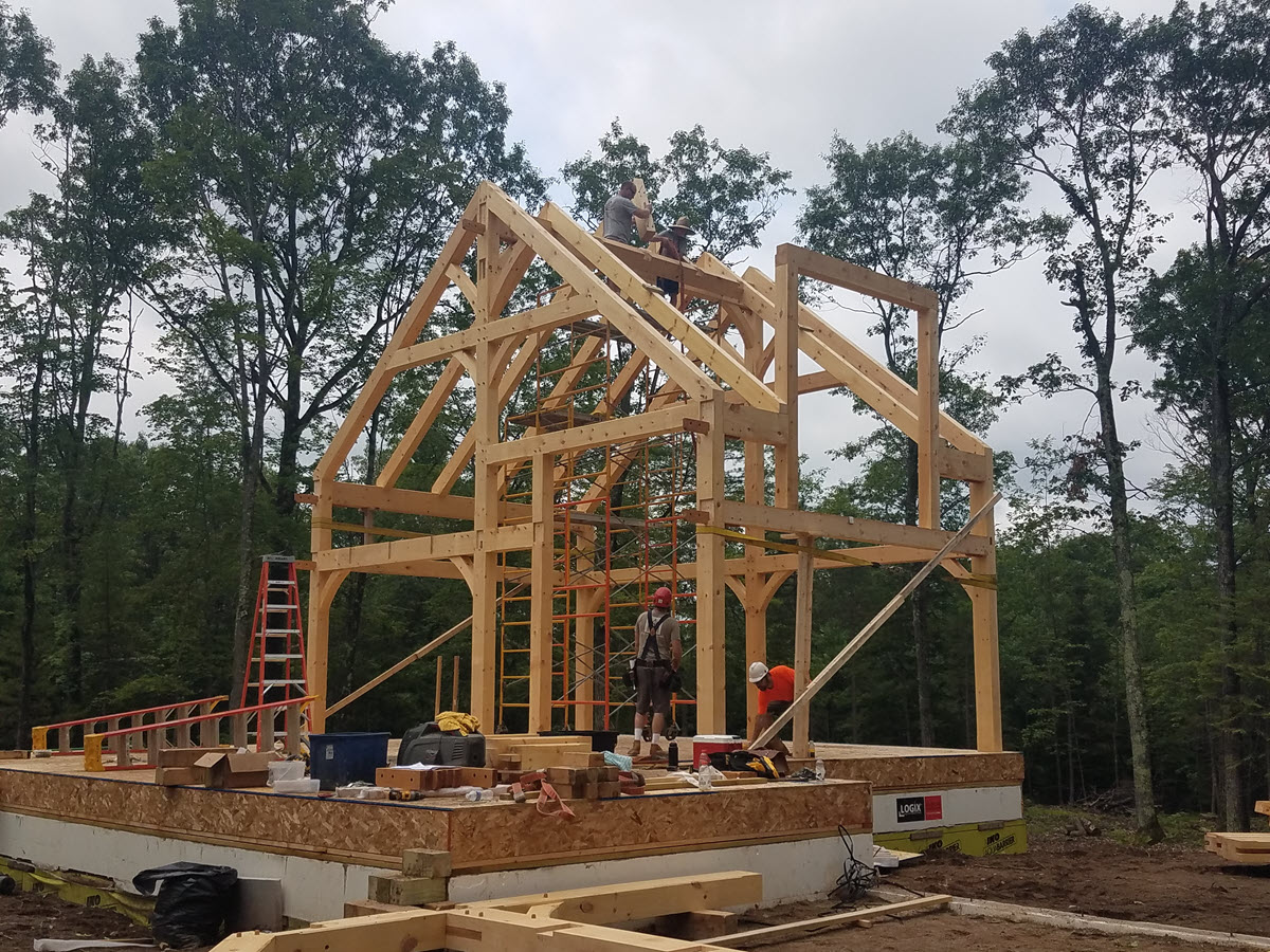 custom timber frame