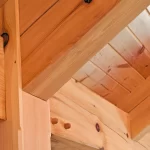 timber frame interior roof