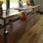 custom timber table