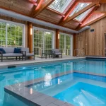 timber frame pool